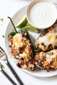 Stuffed Poblano Peppers