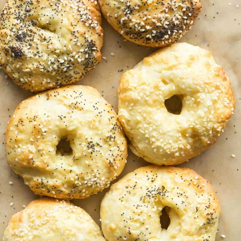 Keto Bagels (No cheese!)